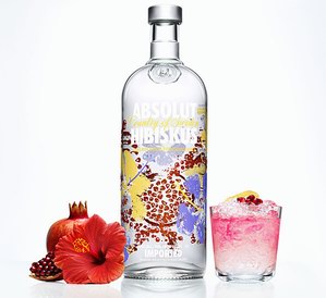 Absolut Hibisku ：绝对伏特加Absolut Vodka 推出首款花香调伏特加