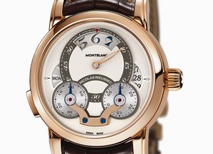 2013日内瓦表展预览: Montblanc万宝龙全新Nicolas Rieussec Rising Hours计时腕表