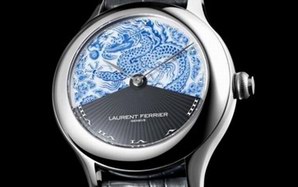 梅森瓷器厂联手Laurent Ferrier罗伦斐推出双游丝陀飞轮Galet Secret腕表