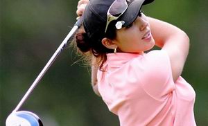 女子高尔夫公开赛昨在威海一高尔夫俱乐部开赛