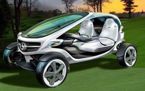 Mercedes-Benz（奔驰）推出「Vision Golf Cart」高尔夫球概念车