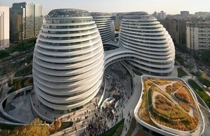 Zaha Hadid 在北京开启新未来主义奢华商业中心——Galaxy SOHO