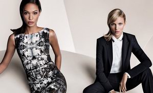 超模Anja Rubik 与Joan Small 出镜Boss by Hugo Boss 2013秋冬系列大片