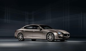 【2013法兰克福车展】玛莎拉蒂Maserati Quattroporte总裁轿车杰尼亚限量版概念车将亮相