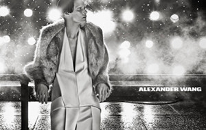 Alexander Wang（亚历山大·王）2013秋冬黑白复古时尚大片