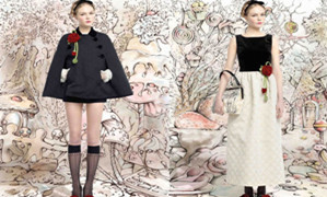 Red Valentino 2013新款秋冬女装系列 上演浪漫童话世界