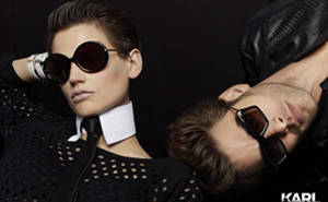 Karl Lagerfeld 释出2013秋冬系列眼镜广告大片