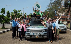 路虎Range Rover Hybrid 征服丝路古道抵达孟买