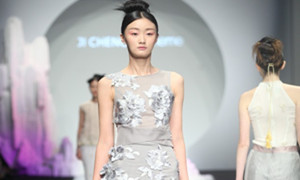 上海时装周设计师吉承JI CHENG 2014春夏系列牡丹亭秀