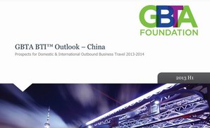 GBTA 预测2013年中国商务旅行支出将会增加14.3%