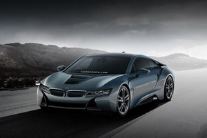 BMW 宝马 i8 Hybrid Coupe 预测图释出