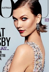 Karlie Kloss 演绎普拉达与缪缪的复古时尚