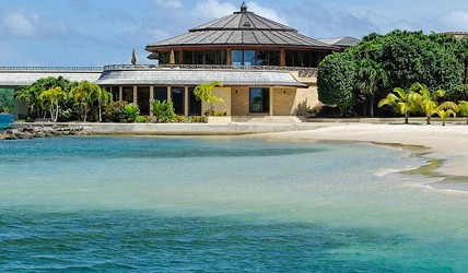 Calivigny奢华私人岛：加勒比海中的浪漫天堂