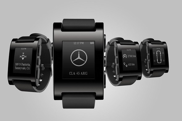 奔驰宣布与Pebble 合作生产智能手表