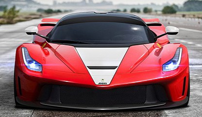 法拉利赛道版LaFerrari EVOXX设计图发布