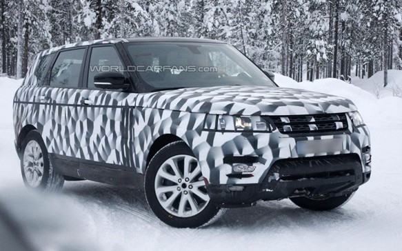 路虎2014款 Range Rover Sport 最新谍照