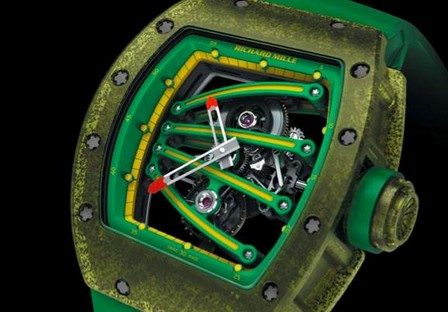 2013日内瓦SIHH：Richard Mille 尤罕•布雷克陀飞轮腕表