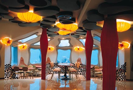 豪华水下餐厅：以色列水底餐厅