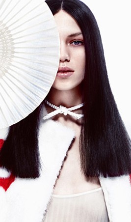 新生代超模Keke Lindgard 与Maiken Abma《L’officiel》演绎日式运动风情