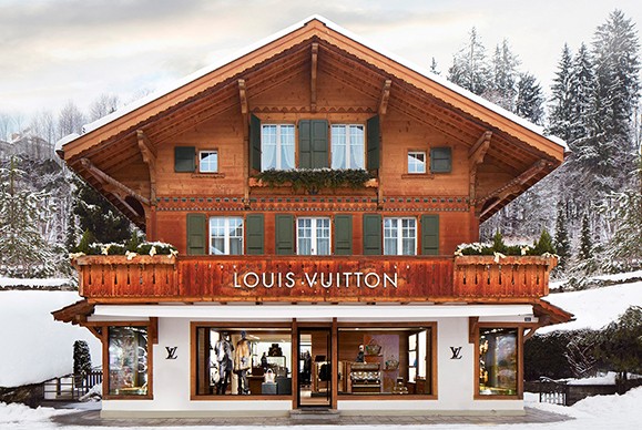 Louis Vuitton 于瑞士开设冬日假期专卖店