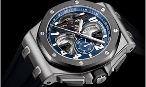 Audemars Piguet(爱彼)全新皇橡离岸型陀飞轮计时码表