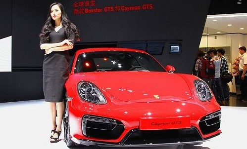 保时捷Porsche2014北京车展众星云集