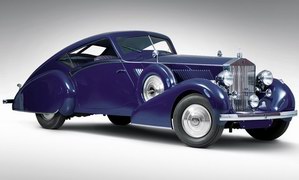 劳斯莱斯Rolls-Royce 幻影III Aero Coupe 古董跑车将被拍卖