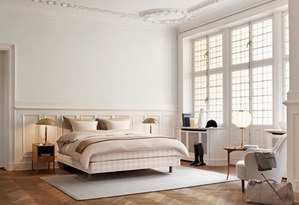海丝腾限量版斯德哥尔摩白色格纹床9月耀然上市