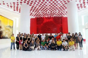 巴西圣保罗大学EMBA企业精英团参观丸美5C中心