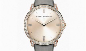 Harry Winston（海瑞·温斯顿）静夜系列男女对表献礼圣诞