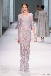 Ralph & Russo 2015春夏高级定制“花朵”系列婚纱礼服秀