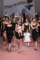 米兰时装周 Dolce & Gabbana（杜嘉班纳）2015秋冬系列大秀