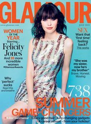 年度女性菲丽希缇Felicity Jones《Glamour》 最新写真大片