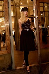 Marloes Horst身着Chloe、Gucci、Versace演绎" 女士之夜"时尚大片