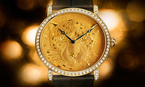传承古老金属珠粒工艺 卡地亚Cartier呈献猎豹装饰腕表