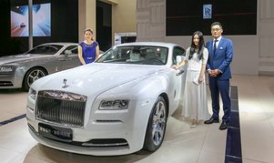 Rolls-Royce劳斯莱斯+LAN YU定制版亮相成都国际车展