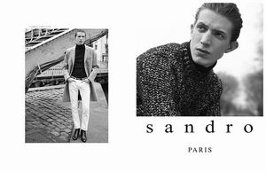 法国高级时装品牌Sandro 2015秋冬系列广告大片