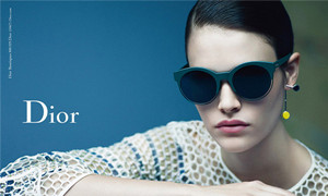 迪奥dior2015秋冬奢侈品眼镜系列广告大片曝光