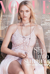 超模Gemma Ward 演绎青春范时尚大片
