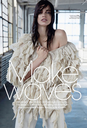 荷兰超模 Rianne Ten Haken（丽安·哈肯）为《Marie Claire》杂志演绎浪漫荷叶边时尚