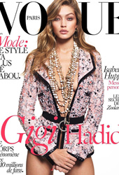 超模Gigi Hadid 登封面演绎香奈儿早秋风尚