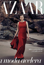 Milla Jovovich登《Harper’s Bazaar》演绎海滩魅力时尚写真
