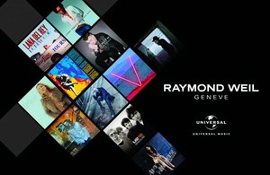 蕾蒙威(Raymond Weil)与世界顶尖音乐公司-环球音乐成为合作伙伴