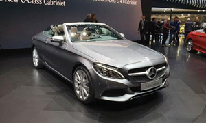 Mercedes-Benz（奔驰）全新一代C级敞篷版日内瓦车展首发