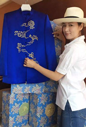 政治也时尚 马艳丽为“亚洲天团”设计礼服