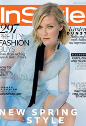 影星Kirsten Dunst （克里斯汀·邓斯特）演绎优雅春装大片