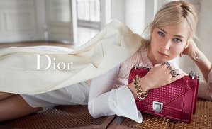 Jennifer Lawrence个性演绎Dior（迪奥）2016春夏手袋广告大片