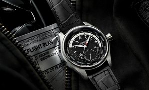 瑞士高级钟表Alpina世界时自家机芯腕表