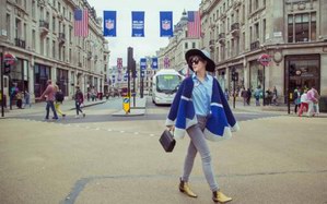 知名博主齐聚伦敦时装周，亲身示范街拍的正确方式