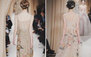 Valentino Haute Couture|背面好风光，模特和仙牌一样美！